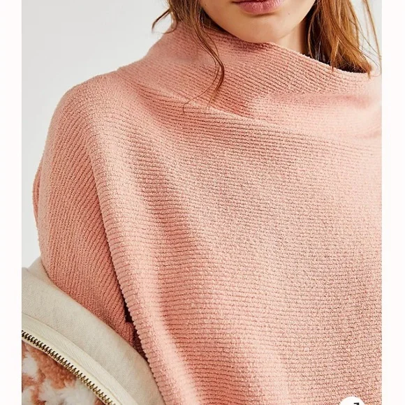 NWT Free People Ottoman Tunic in Dusty Pink - Picture 5 of 9